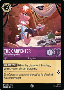 The Carpenter - Dinner Companion 44/204 Common Azurite Sea Lorcana Near Mint