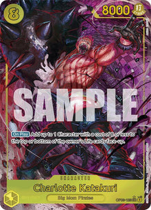 Charlotte Katakuri (Alternate Art) OP03-123 Premium Booster -The Best- One Piece Foil NM