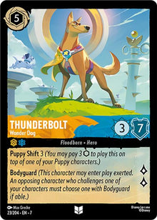 Thunderbolt - Wonder Dog 23/204 Uncommon Archazia's Island Lorcana Near Mint