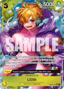 Lilith (Parallel) OP07-111 Super Rare 500 Years in the Future One Piece Foil NM