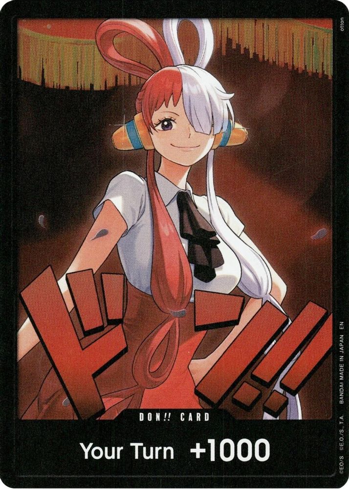DON!! Card (Uta) DON!! Extra Booster: One Piece Heroines Edition One Piece NM