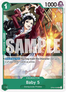 Baby 5 (Reprint) OP04-032 Uncommon Premium Booster -The Best- One Piece NM