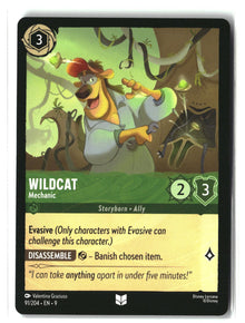 Wildcat - Mechanic 91/204 Uncommon Fabled Lorcana Lightly Played