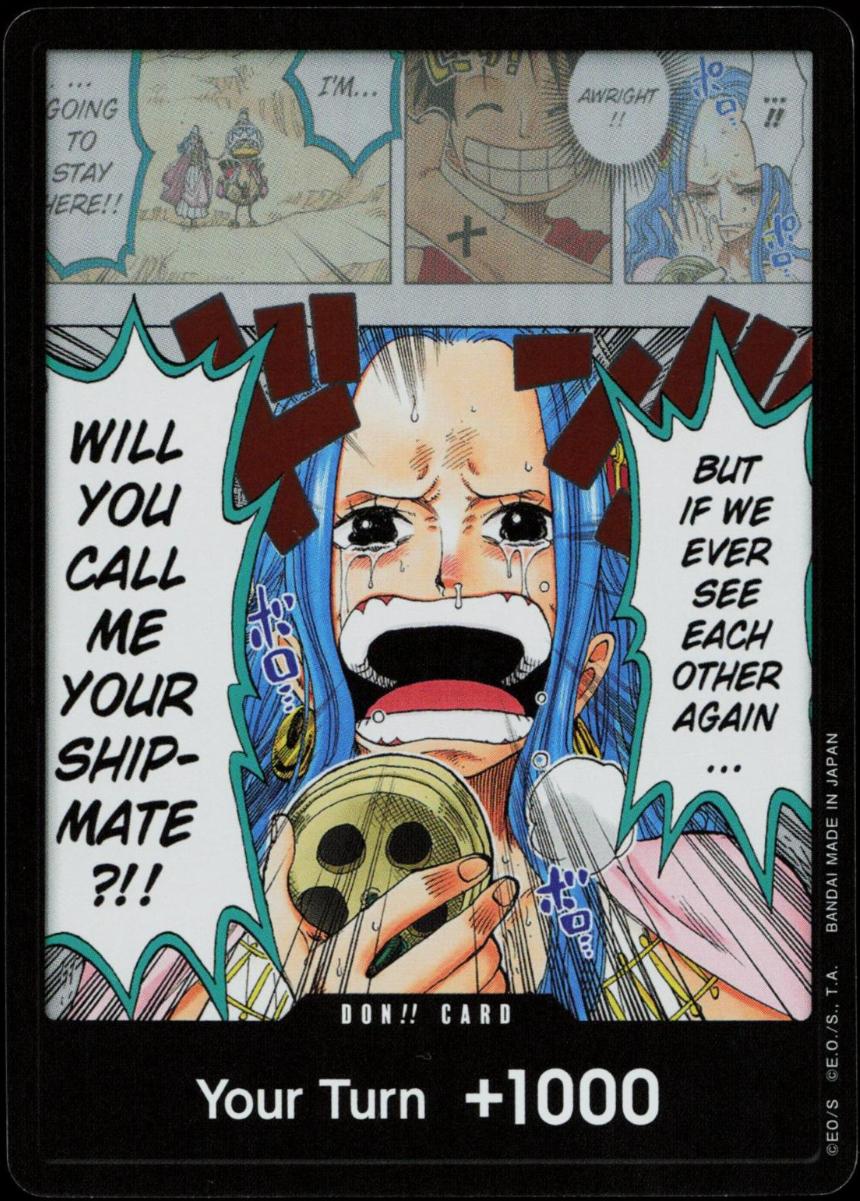 DON!! Card (Alternate Art) DON!! Kingdoms of Intrigue One Piece Foil Near Mint