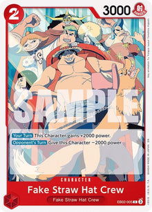 Fake Straw Hat Crew EB02-005 Extra Booster: Anime 25th Collection One Piece NM