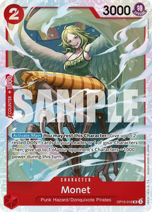 Monet OP10-016 Super Rare Royal Blood One Piece Foil Near Mint