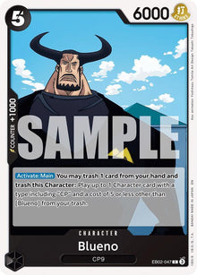 Blueno EB02-047 Common Extra Booster: Anime 25th Collection One Piece Near Mint