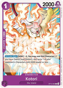 Kotori OP15-064 Common Adventure on Kami's Island One Piece Near Mint