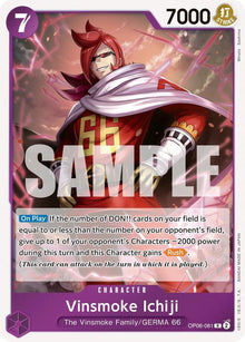 Vinsmoke Ichiji (061) OP06-061 Rare Wings of the Captain One Piece Foil NM