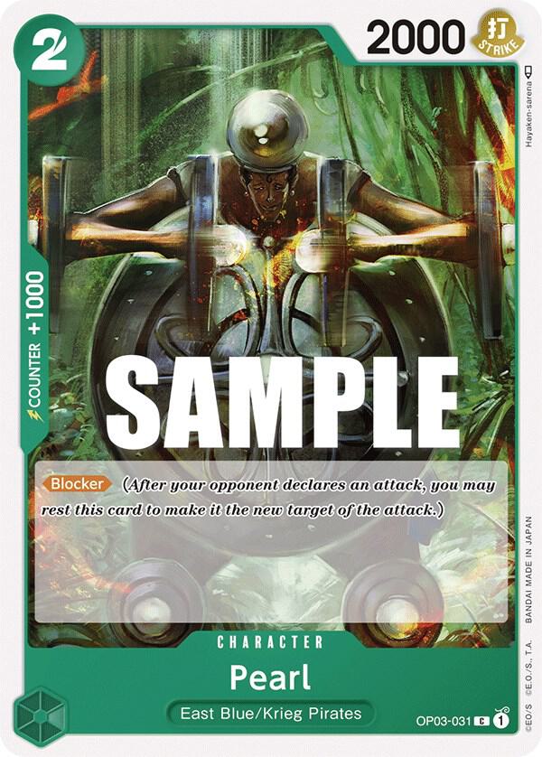 Pearl OP03-031 Common Pillars of Strength One Piece Near Mint