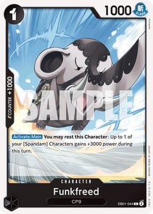 Funkfreed EB01-044 Common Extra Booster: Memorial Collection One Piece Near Mint