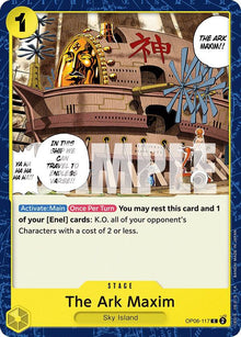 The Ark Maxim OP06-117 Common Wings of the Captain One Piece Near Mint