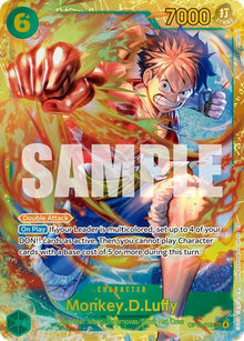 Monkey.D.Luffy (118) OP13-118 Secret Rare Carrying On His Will One Piece Foil NM