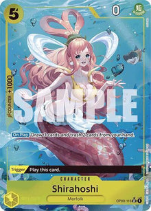 Shirahoshi (Full Art) OP03-116 Premium Booster -The Best- One Piece Foil NM