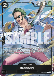 Brannew (Alternate Art) OP03-089 Premium Booster -The Best- One Piece Foil NM