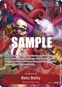 Belo Betty (015) (Alternate Art) OP05-015 Awakening of the New Era One Piece Foil NM