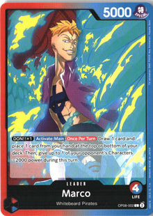 Marco OP08-002 Leader Two Legends One Piece Near Mint