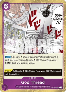 God Thread (Pirate Foil) OP10-079 Premium Booster -The Best- Vol. 2 One Piece NM