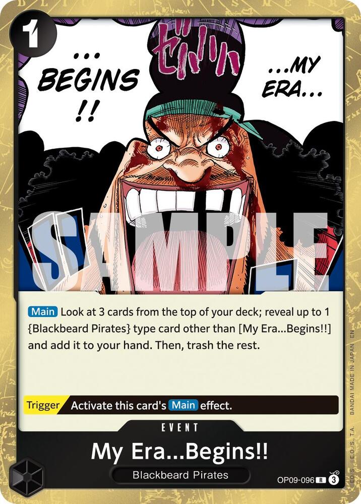 My Era...Begins!! (Reprint) OP09-096 Premium Booster -The Best- Vol. 2 One Piece Foil NM
