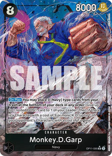 Monkey.D.Garp (Alternate Art) OP11-095 A Fist of Divine Speed One Piece Foil NM