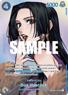 Boa Hancock (SP) OP01-078 Super Rare Kingdoms of Intrigue One Piece Foil NM