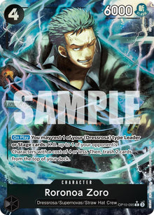 Roronoa Zoro (Alternate Art) OP10-095 Premium Booster -The Best- Vol. 2 One Piece Foil NM