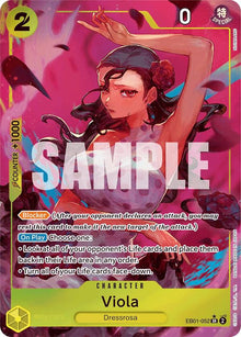 Viola (Alternate Art) EB01-052 Extra Booster: Memorial Collection One Piece Foil NM