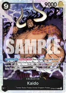 Kaido OP08-079 Super Rare Two Legends One Piece Foil Near Mint