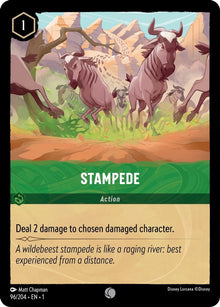 Stampede 96/204 Common The First Chapter Lorcana Near Mint