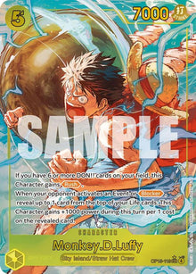 Monkey.D.Luffy (Alternate Art) OP15-119 Adventure on Kami's Island One Piece Foil NM