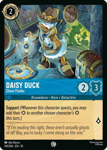 Daisy Duck - Ghost Finder 141/204 Common Whispers in the Well Lorcana Near Mint