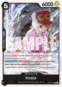 Koala OP13-081 Common Carrying On His Will One Piece Near Mint