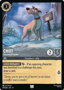Chief - Seasoned Tracker 179/204 Uncommon Winterspell Lorcana Near Mint