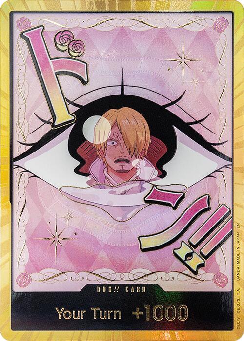 DON!! Card (Pudding) (Gold) Premium Booster -The Best- Vol. 2 One Piece Foil NM