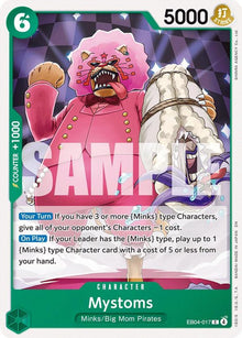 Mystoms EB04-017 Common The Azure Sea's Seven One Piece Near Mint