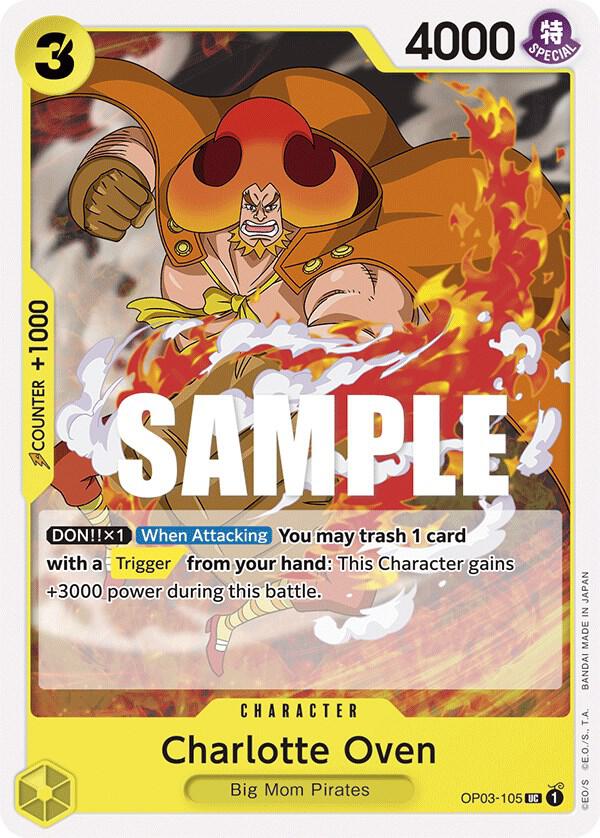 Charlotte Oven OP03-105 Uncommon Pillars of Strength One Piece Near Mint