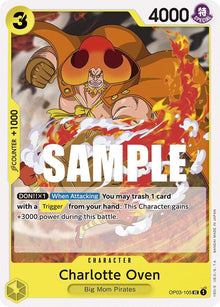 Charlotte Oven OP03-105 Uncommon Pillars of Strength One Piece Near Mint