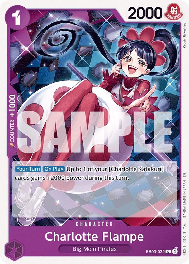 Charlotte Flampe EB03-032 Extra Booster: One Piece Heroines Edition One Piece NM