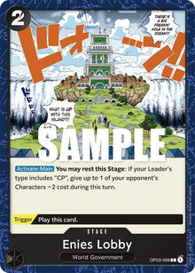 Enies Lobby OP03-098 Common Pillars of Strength One Piece Near Mint