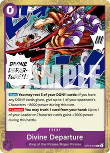 Divine Departure OP13-076 Rare Carrying On His Will One Piece Foil Near Mint