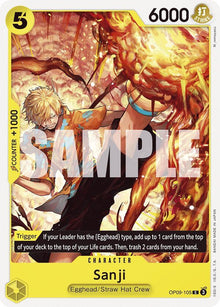 Sanji (105) OP09-105 Common Emperors in the New World One Piece Near Mint