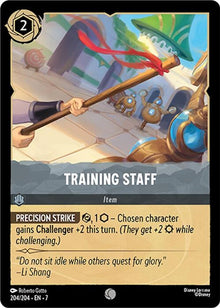 Training Staff 204/204 Common Archazia's Island Lorcana Near Mint