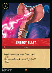 Energy Blast 131/204 Rare Azurite Sea Lorcana Near Mint