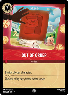Out of Order 148/204 Common Archazia's Island Lorcana Near Mint