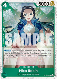 Nico Robin (Pirate Foil) OP09-033 Premium Booster -The Best- Vol. 2 One Piece NM