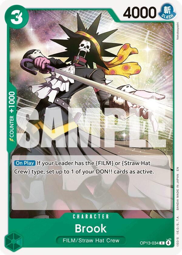 Brook OP13-034 Common Carrying On His Will One Piece Near Mint