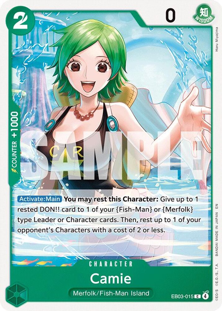 Camie EB03-015 Common Extra Booster: One Piece Heroines Edition One Piece NM