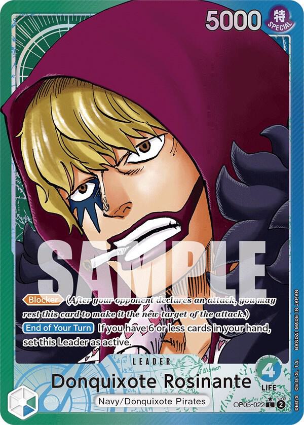 Donquixote Rosinante (022) (Alternate Art) OP05-022 Awakening of the New Era One Piece Foil NM