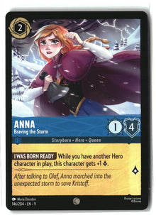 Anna - Braving the Storm 146/204 Common Fabled Lorcana Lightly Played