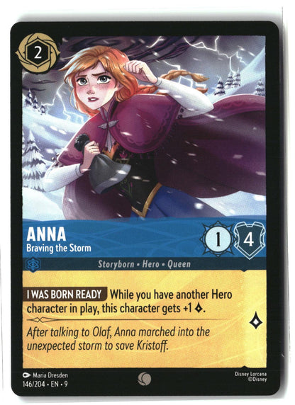 Anna - Braving the Storm 146/204 Common Fabled Lorcana Lightly Played